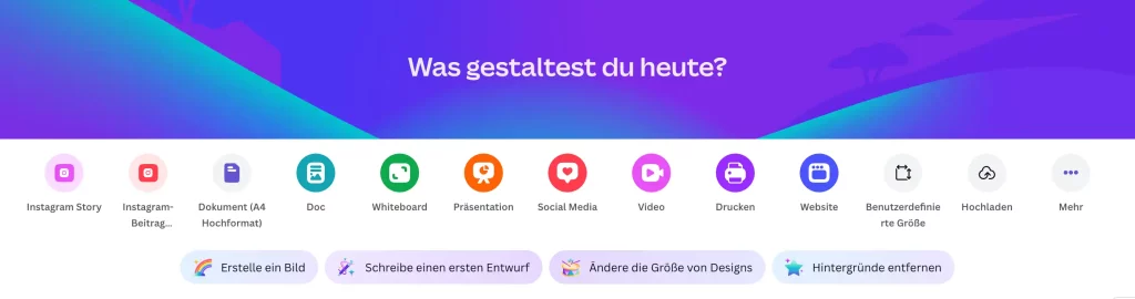 Canva im Überblick